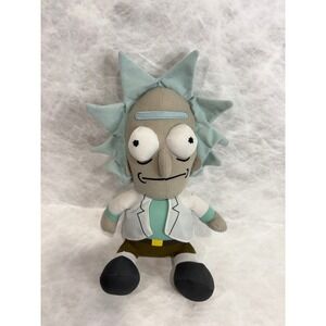 Rick and Morty Rick Sanchez Plush Adult Swim Toy Factory 2017 Collectible 10"